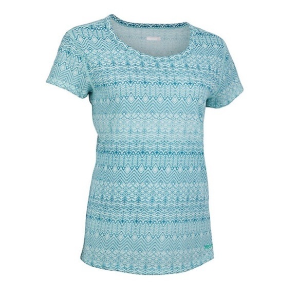 Marmot Katie short sleeve lightweight blue t-shirt base layer size small - Picture 1 of 5